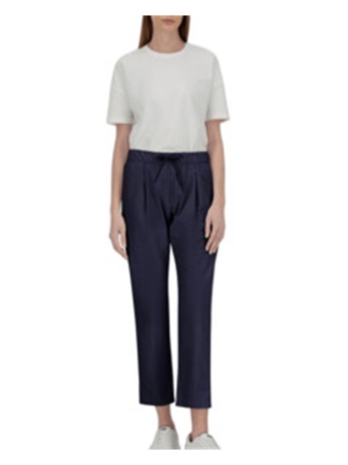 pantaloni donna nylon stretch blu HERNO | PT000089D12691Z9201
